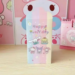 4 ชิ้น Sanrio Series การ์ตูนสีแดง 2024 เทศกาล Sampul Duit Raya HARI Raya Sampul Raya Murah - รูปที่ 5