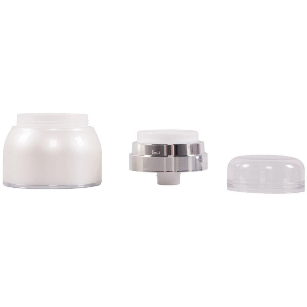 SHOEEMPORIUM ขวดปั๊มสูญญากาศ Airless สีขาวขวดรีฟิลขวดโลชั่นคอนเทนเนอร์เครื่องสําอางครีมรีฟิลกระป๋องแต่งหน้าเก็บ Vials ขวดเครื่องสําอาง ราคา ถูกที่สุด ดีลบีเคเค แกลเลอรีภาพที่ 8