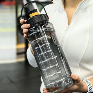 แก้วเก็บความเย็น กระบอกน้ํา 3 ลิตร UltraWater Cup Men และ Freamer Sports Fitness Bottle ถ้วยพลาสติกพลาสติกในฤดูร้อนสูง