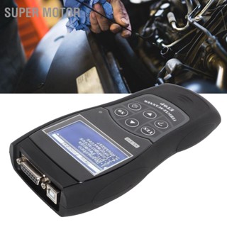 Super Motor เครื่องสแกนเนอร์วินิจฉัยรถยนต์ หน้าจอ Lcd แบ็คไลท์ 16 Pin 12V หลายภาษา