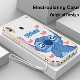 เคสโทรศัพท์ ซิลิโคนนิ่ม ปิดด้านหลัง ลาย Stitch น่ารัก ตลก สําหรับ Samsung Galaxy A30 A20 M10S A31 A32 4G 5G M32