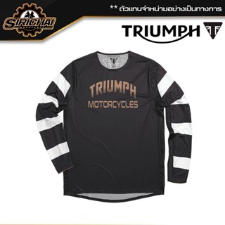 เสื้อ JERSEY Triumph MTSS22300 ของแท้ 100%✅ ( 📌แนะนำลด 1 ไซส์จากปกติ ไซส์ยุโรปคับ )