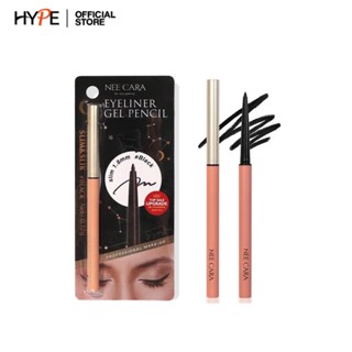 อายไลเนอร์ หัวแปรงสลิม เล็กเพียง 1.8 มม. เขียนง่าย ไม่เป็นก้อน NEE CARA BE COLORFUL EYELINER GEL PENCIL (N278)