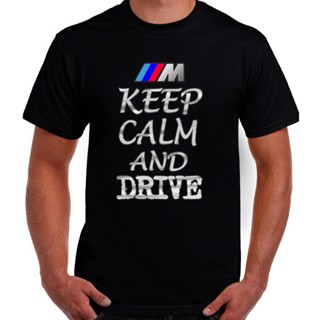 รายละเอียดเกี่ยวกับพัดลมรถยนต์ BMW Keep Calm และ Drive ART GRAPHIC ดีไซน์เสื้อยืด คุณภาพสูง