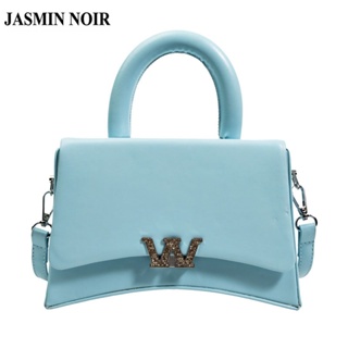 Jasmin NOIR กระเป๋าถือ กระเป๋าสะพายไหล่ สะพายข้าง หนัง PU พร้อมตัวล็อก สําหรับผู้หญิง