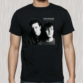 [S-5XL] เสื้อยืด พิมพ์ลาย Tears For Fears สีดํา สําหรับผู้ชาย