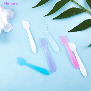 Hanpro&gt; ช้อนไม้พาย ผสมครีม มาสก์หน้า ขนาดเล็ก สําหรับแต่งหน้า 10 ชิ้น