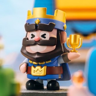 【ของแท้】POPMART Clash Royale and Clash of Clans Series ชุดกล่องสุ่ม ตุ๊กตาฟิกเกอร์ซ่อน 12 แบบ เครื่องประดับ ของขวัญ