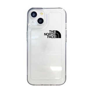 The North Face เคสโทรศัพท์มือถือ ซิลิโคนนิ่ม แบบใส ลาย North Face สําหรับ Iphone 11promax 14promax 13 14pro 12 11 7plus 8plus xsmax xs xr