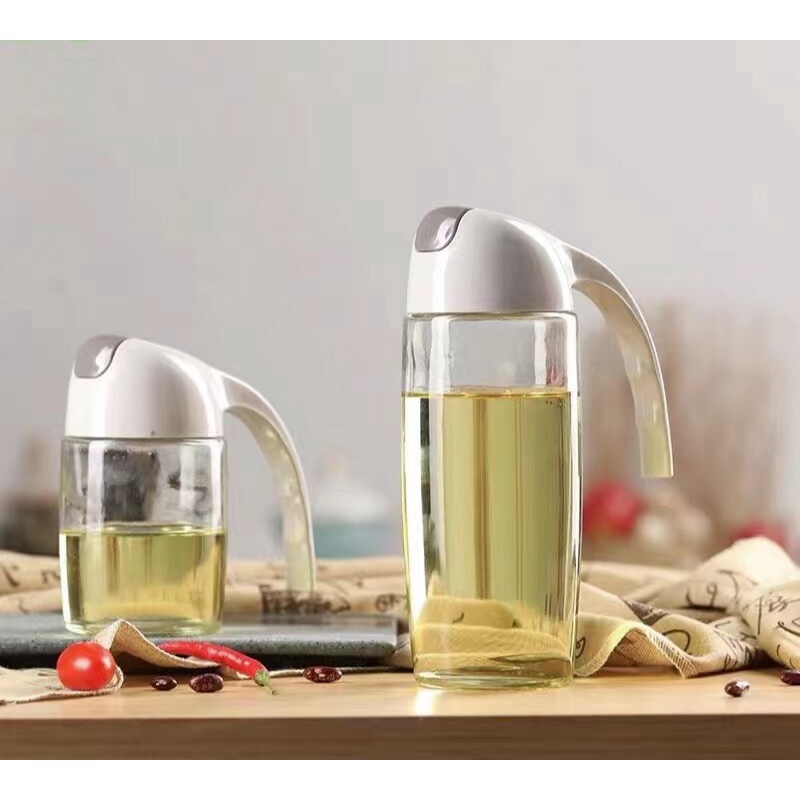 เหยือกใส่น้ำมัน แก้วหนา ฝาเปิด-ปิดอัตโนมัติ 300ml 630ml ขวดใส่น้ำมัน ที่ใส่น้ำมัน เหยือกแก้ว ใส่น้ำมันYP  ฝาเปิดปิดอัตโน - รูปที่ 6