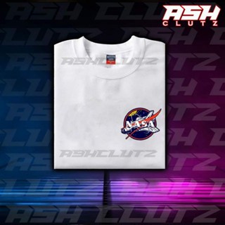 Nasa Mini Pocket Logo Print Tshirt Unisex Cotton_03