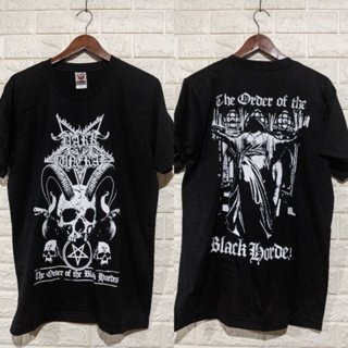 เสื้อยืดแขนสั้นเสื้อยืดผ้าฝ้ายพิมพ์ลายขายดี เสื้อยืด พิมพ์ลาย Funeral DARK BANDS-5XL