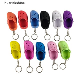 Huarickshine^^ พวงกุญแจ รูปรองเท้า Croc 3D ขนาดเล็ก 1 ชิ้น