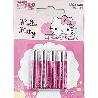 ถ่านไฟฉาย 🔋AAA Hello Kitty Advanced Alkaline Battery ถ่านอัลคลาไลน์ คิตตี้ AAA ถ่าน