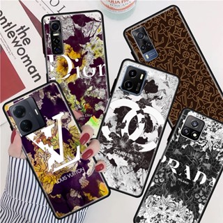 เคสโทรศัพท์ซิลิโคน TPU กันกระแทก ขอบตรง หรูหรา สําหรับ Vivo V20 V21 V23E 4G 5G V23 PRO