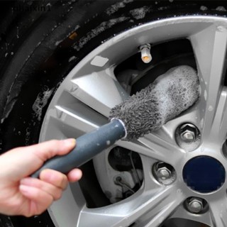 New Car Wheel Cleaning Brush Tire Washing Clean Cleaning Rims Spokes Wheel Barrel [hhaixin1]