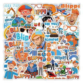 Z&amp;M❀ Blippi Stickers ❀ 50Pcs/Set Waterproof Stickers Decal for toys