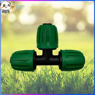 ❉THEBEST❉ 13pcs Connector Water Splitter Plastic 1/2 Tee Coupling Threaded Hose Connector Micro Simple Installation for