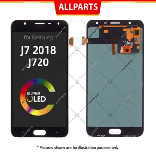 OLED Display​ จอ ทัช สำหรับ Samsung Galaxy J7 2018 J720 LCD หน้าจอ พร้อมทัชสกรีน