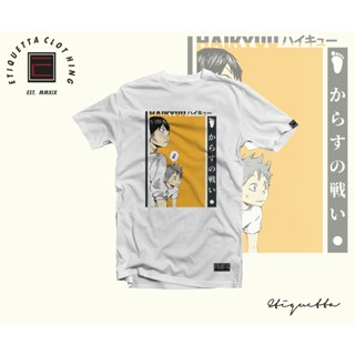 Anime Shirt - ETQTCo. - Haikyuu - Kageyama and Hinata_03