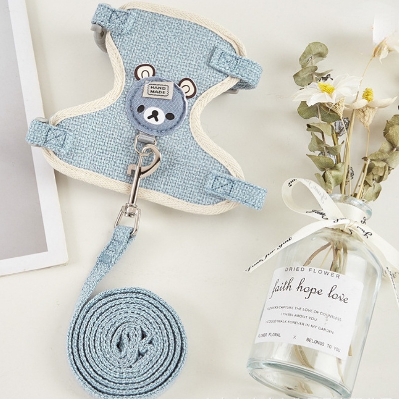 1.5เมตร สายจูงสัตว์เลี้ยง แมว สายจูงแมว สายจูงรูปหมี จูงหมา - รูปที่ 4