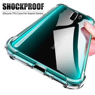 ZZ-SHOPเคสใสกันกระแทก Redmi 9 9A 9T 10 10C A1 A1+ 8 8A 6 6PRO 12C NOTE9 NOTE10 NOTE10PRO NOTE11 NOTE