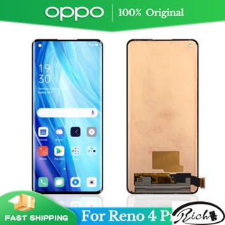 ชุดประกอบหน้าจอสัมผัสดิจิทัล LCD สําหรับ Oppo Reno4 Pro CPH2109 Reno 4 Pro 5G