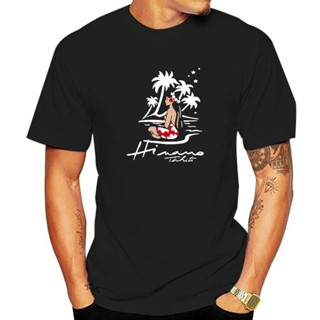 [S-5XL] เสื้อยืดสีพื้น - แฟชั่นใหม่ Hinano Tahiti เบียร์บุรุษ O คอเสื้อยืดแขนสั้นคุณภาพสูงเสื้อยืดด้านบน 20