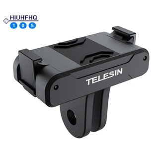 TELESIN Magnetic Two Claw Adapter Action Camera Adapter for DJI OSMO Action 3 Accessories