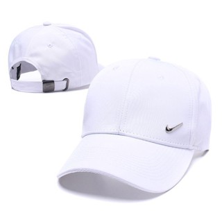 Original_nike หมวกเบสบอล กันแดด แต่งโลโก้โลหะ เหมาะกับฤดูร้อน สําหรับผู้หญิง และผู้ชาย PRUA R7DD