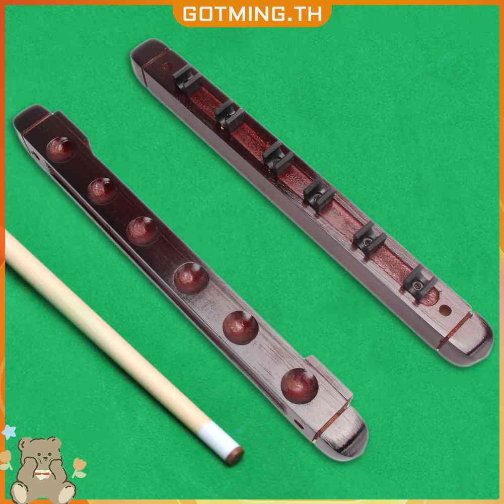 กําลังไป 【พร้อมส่ง】ที่วางไม้คิว ไม้สนุ๊กเกอร์ แบบแขวนผนัง 6 ไม้ สําหรับสนุ๊กเกอร์ AU