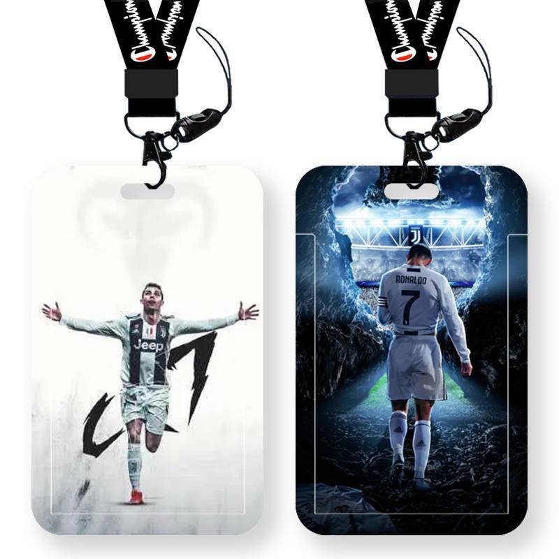 Cristiano Ronaldo ซองใส่บัตร บัตรรถบัส บัตรเกมฟุตบอล โรงงาน โรงเรียน สําหรับนักเรียน