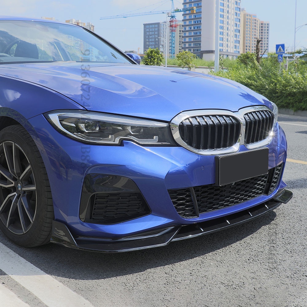 ชุดป้องกันคางกันชนหน้า สําหรับ BMW G20 G21 G28 3 Series 330i 340i 340d 320i 320d 2019-2022 M Sport Tuning ราคา ถูกที่สุด ดีลบีเคเค แกลเลอรีภาพที่ 4