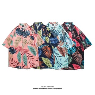 เสื้อฮาวายชาย เสื้อ hawaii ผู้ชาย เสื้อสงกรานต์ รุ่น 3116