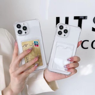 For OPPO A5S A7 A12 A9 A54 A57 A16 A16K A17 A53 A15S A76 A96 Realme 8 9i Pro C11 C30 C21 C21Y C25Y C31 C35 Reno 5 6 7 7Z 6Z 8Z Soft TPU Transparent Phone Case With Card Slot