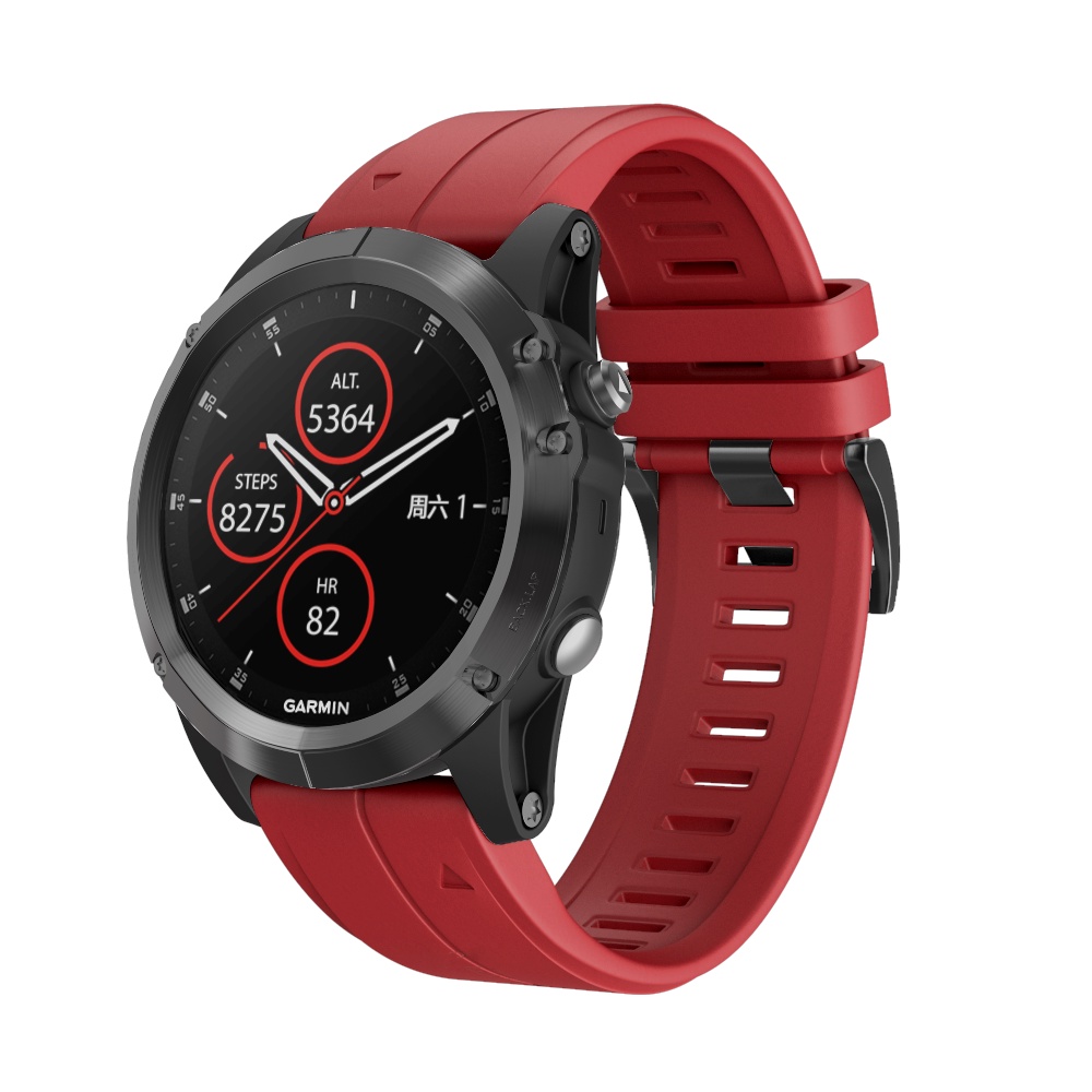 22mm 26mm สายซิลิโคนสําหรับ Garmin Fenix 7 8,Fenix 6,Fenix 5 plus,instinct 2 ,Forerunner 955 745 935 945 3 hr,Fenix 5X,Fenix 6X Fit สายรัดข้อมือ
