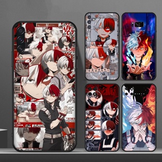 เคสโทรศัพท์ซิลิโคน แบบนิ่ม ผิวด้าน ลาย My Hero Academia สําหรับ Samsung A11 A12 A21S A22 A31 A32 Shoto Todoroki