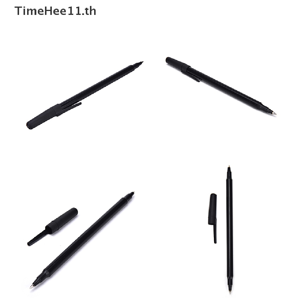 TimeHee Trick Pen Black Magician Bill Penetration Dollar Bill Pen Trick TH