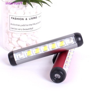 [InterfunT] ไฟฉาย LED COB ขนาดเล็ก สว่างพิเศษ พร้อมคลิปแม่เหล็ก สําหรับทํางาน [ใหม่]