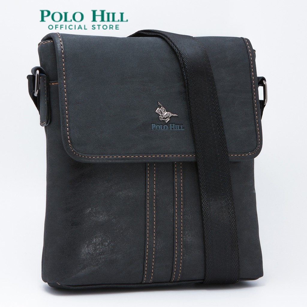 Polo HILL Mens Crossbody Messenger Sling Bag M-PHSB-1538-3