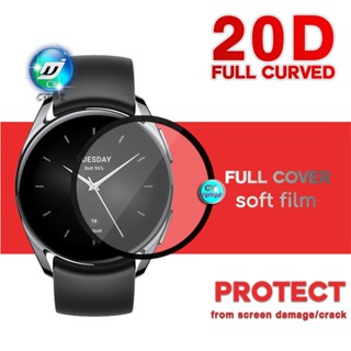 ฟิล์มกันรอยหน้าจอ HD แบบโค้ง สําหรับ xiaomi watch S2 xiaomi Smart watch S2 xiaomi mi watch S2