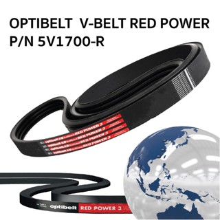 OPTIBELT  V-BELT RED POWER P/N 5V1700-R