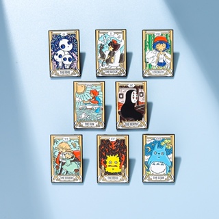 เครื่องประดับ เข็มกลัด รูปการ์ตูนอนิเมะ Totoro Spirited Away…