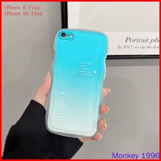 เคส iPhone 6 Plus 6S Plus 6 Plus 6S Plus เคสโทรศัพท์มือถือ tpu ไล่โทนสี สําหรับ BB