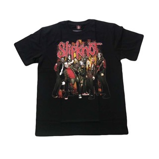 [S-5XL]เสื้อวง Slipknot tshirt เสื้อยืดวงร็อค Slipknot