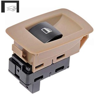 Car Beige Passenger Side Front/Rear Window Lifter Button Switch for -BMW E90,E91,323I,325I,328I 61316945876