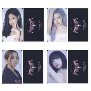 โปสการ์ด อัลบั้มรูปภาพ Black-Pink LISA JENNIE JISOO ROSE Lomo Cards Black Pink ICE CREAM Kpop จํานวน 16 ชิ้น ต่อชุด JY