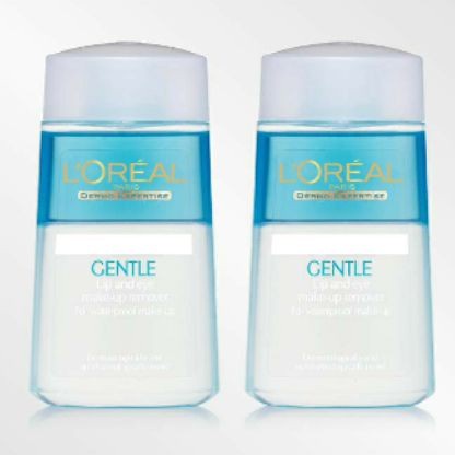 loreal gentle lip and eye remover 125 ml ใหม่ ลอรีอัล ปารีส เจนเทิล ลิป เช็ดเครื่องสำอาง กันน้ำ ลบเค