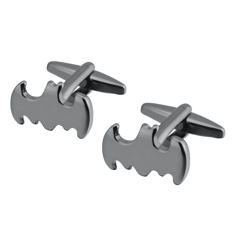 Metal Ugyen Curved Bat Cufflinks Bat French Cufflinks Cufflinks