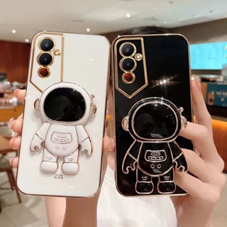 เคสโทรศัพท์มือถือ TPU นิ่ม กันกระแทก ลายนักบินอวกาศ สร้างสรรค์ สําหรับ Tecno Pova 4 Pro 2 3 Neo 2 Camon 18 19 Pro 19 Neo